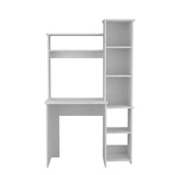 40" White Computer Desk - Homeroots
