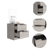 16" Rectangular One Drawer Two Doors With Manufactured Wood Top - Homeroots