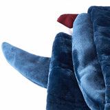 Navy Blue Shark Weighted Throw Blanket - Homeroots
