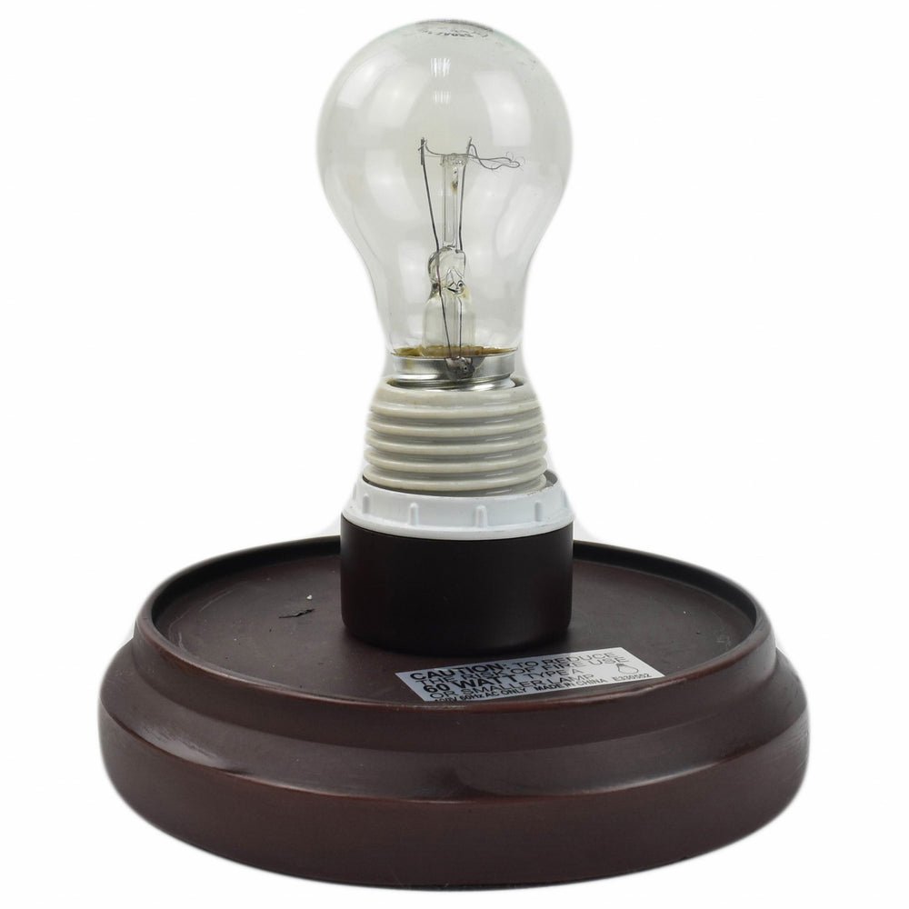 11" Beige and Green Dragonfly Stained Glass Accent Lamp