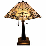 22" Dark Brown Metal Two Light Candlestick Table Lamp With White Empire Shade - Homeroots - Flyclothing LLC