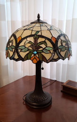 23" Dark Brown Metal Two Light Candlestick Table Lamp With White Shade - Homeroots - Flyclothing LLC