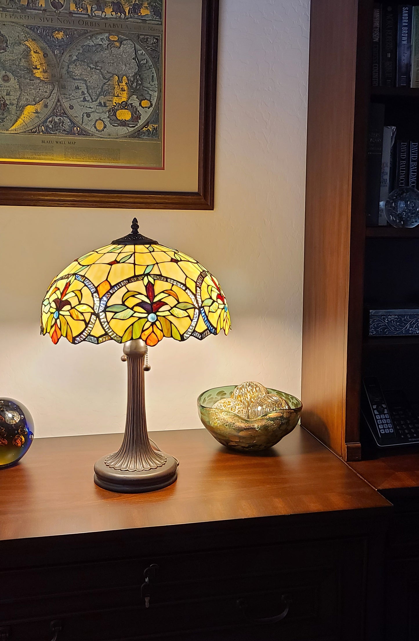23" Dark Brown Metal Two Light Candlestick Table Lamp With White Shade - Homeroots - Flyclothing LLC