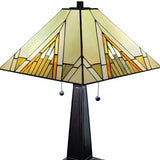 22" Dark Brown Metal Two Light Candlestick Table Lamp With Beige Shade - Homeroots - Flyclothing LLC