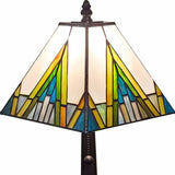 15" Dark Brown Metal Candlestick Table Lamp With Beige Shade - Homeroots - Flyclothing LLC