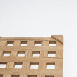 8.00 " Square Wood Trivet - Homeroots