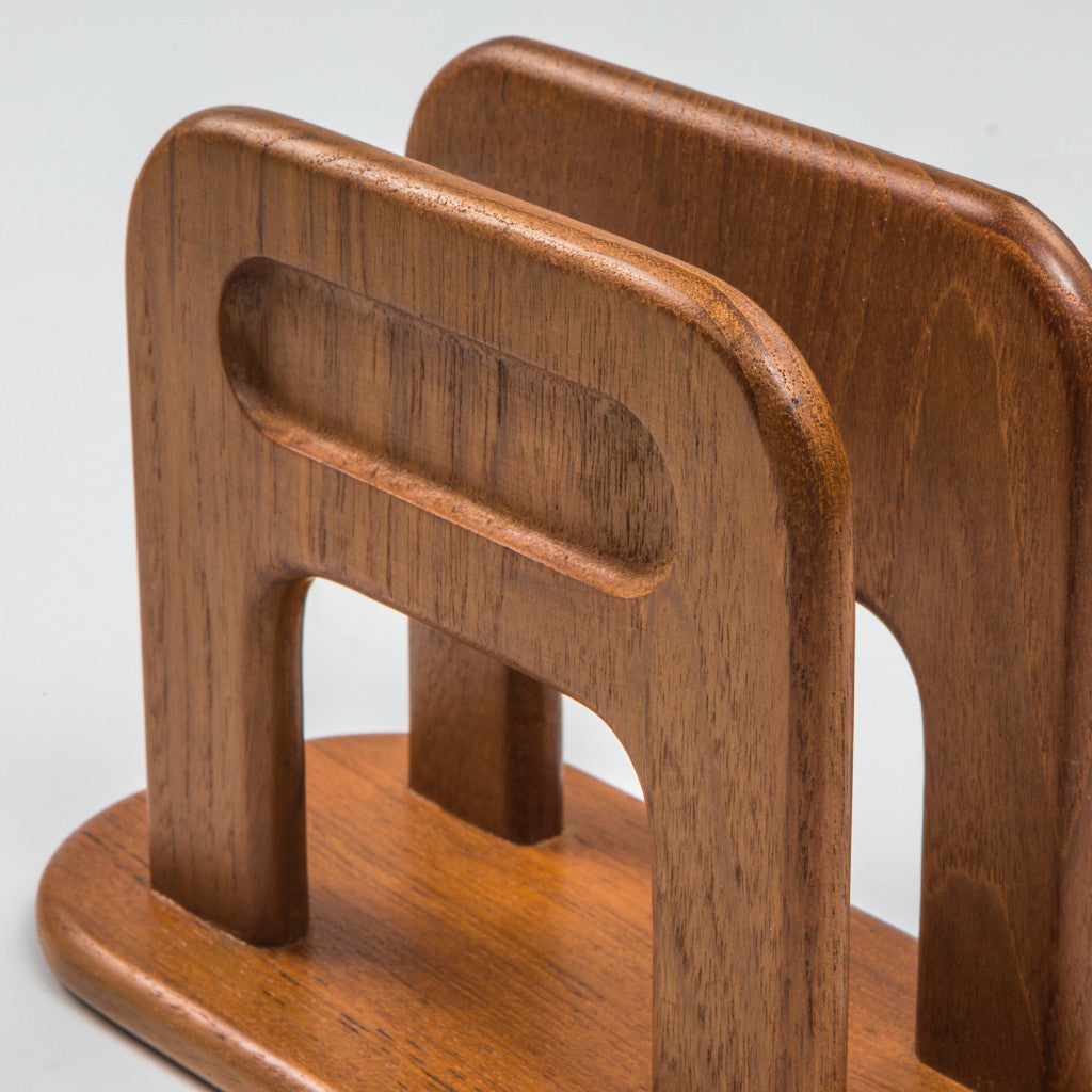 Free Standing 8.25 " Wood Napkin Holder - Homeroots - Flyclothing LLC