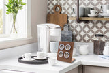 Free Standing 6.00 " Wood Coffee Storage & Accessories - Homeroots - Flyclothing LLC
