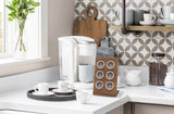 Free Standing 6.00 " Wood Coffee Storage & Accessories - Homeroots - Flyclothing LLC