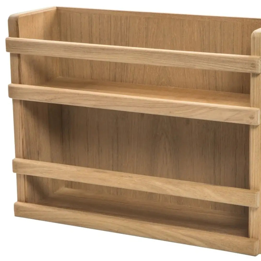 Wall Mounted 13.13 " Wood Spice Rack - Homeroots - Flyclothing LLC