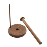 Free Standing 5.88 " Wood Paper Towel Holder - Homeroots