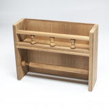 Wall Mounted 13.07 " Wood Spice Jar & Rack Set - Homeroots - Flyclothing LLC
