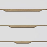 31" Brown and White Four Drawer Standard Chest - Homeroots - Flyclothing LLC