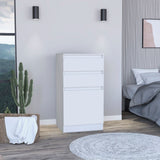 23" White Two Drawer Standard Chest - Homeroots - Flyclothing LLC