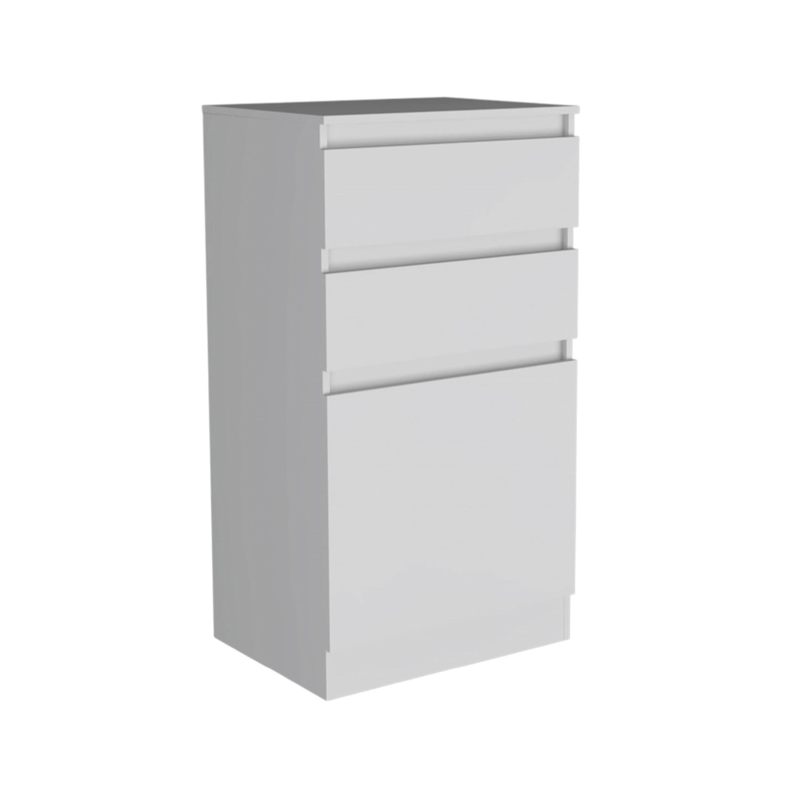 23" White Two Drawer Standard Chest - Homeroots - Flyclothing LLC