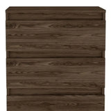 23" Dark Brown Two Drawer Standard Chest - Homeroots - Flyclothing LLC