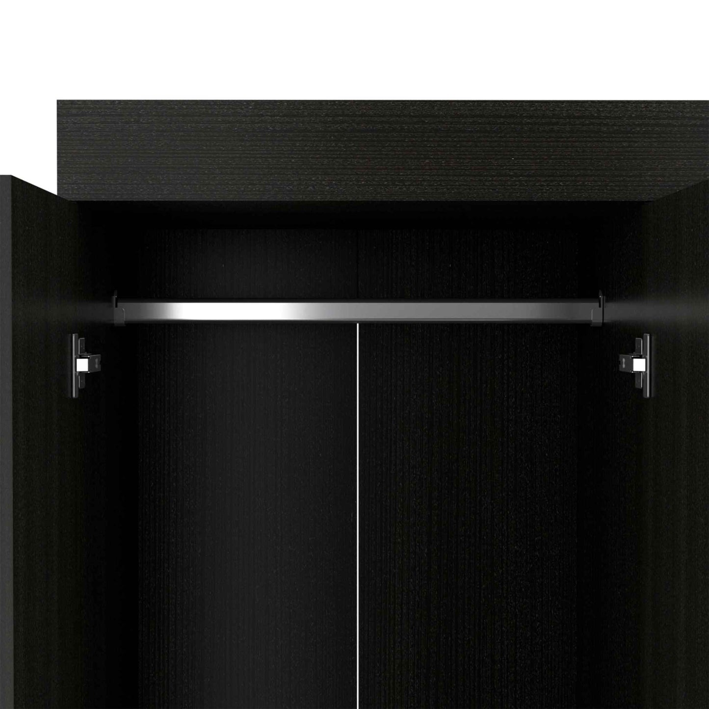 47" Black Three Drawer Combo Dresser - Homeroots - Flyclothing LLC