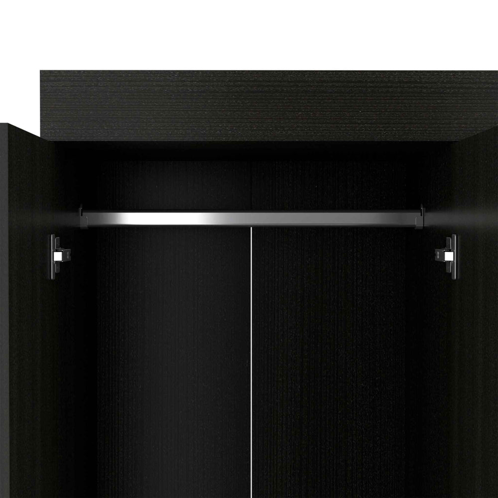 47" Black Three Drawer Combo Dresser - Homeroots - Flyclothing LLC