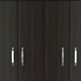 47" Black Three Drawer Combo Dresser - Homeroots