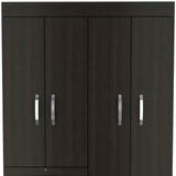 47" Black Three Drawer Combo Dresser - Homeroots - Flyclothing LLC