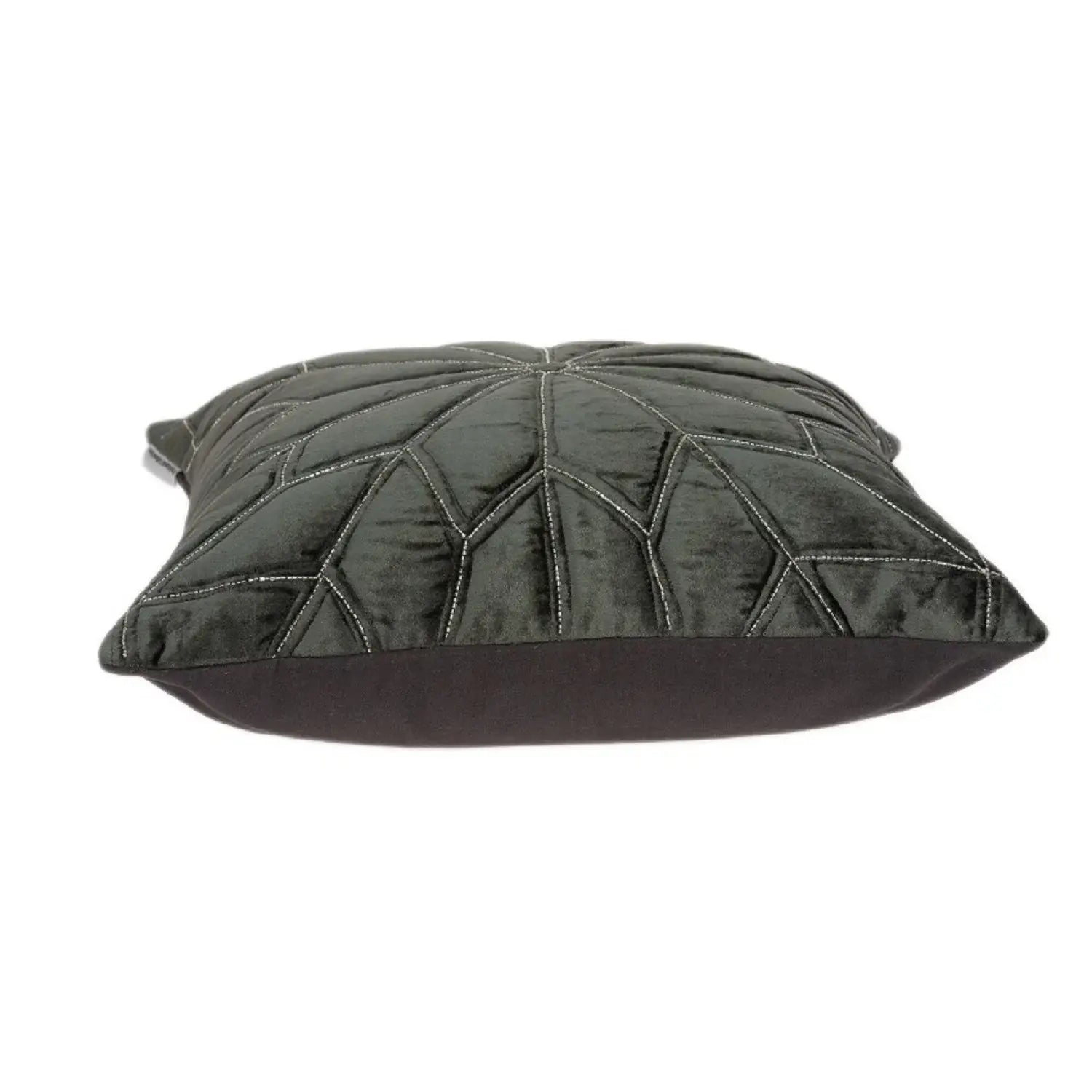 20" Gray Cotton Blend Throw Pillow - Homeroots - Flyclothing LLC