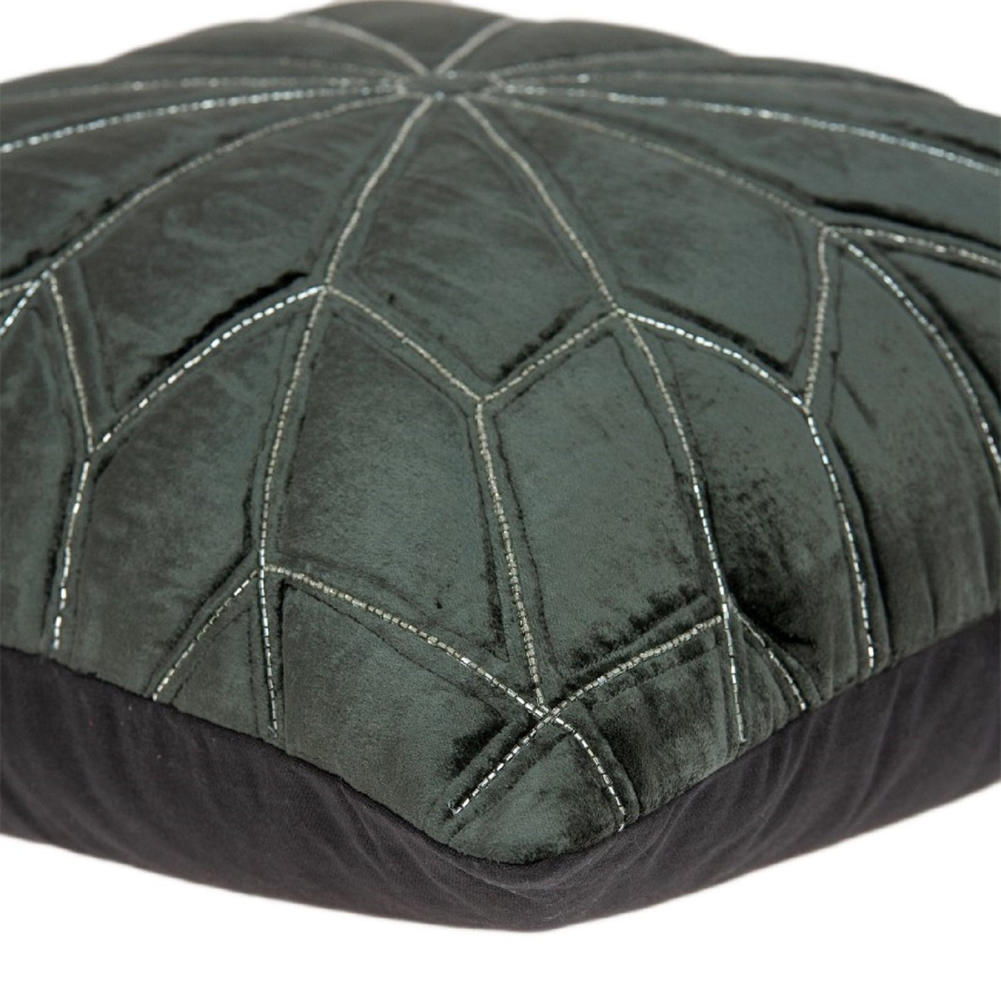 20" Gray Cotton Blend Throw Pillow - Homeroots - Flyclothing LLC