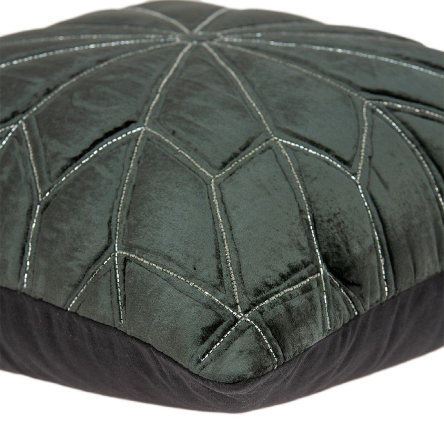 20" Gray Cotton Blend Throw Pillow - Homeroots - Flyclothing LLC
