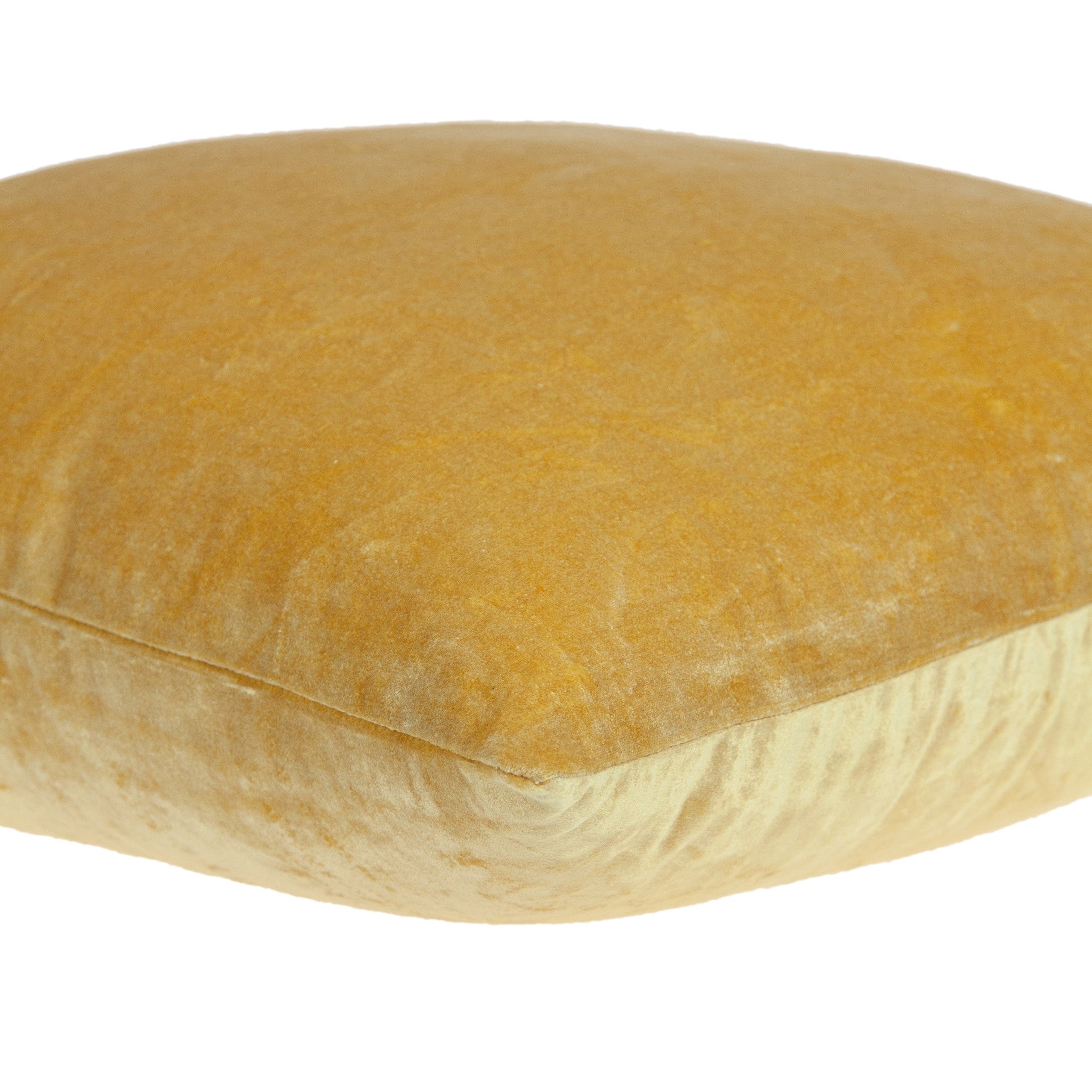22" Yellow Cotton Blend Throw Pillow - Homeroots - Flyclothing LLC