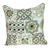 22" Off White Cotton Throw Pillow - Homeroots