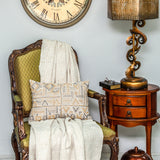 14" X 20" Beige Cotton Throw Pillow - Homeroots - Flyclothing LLC