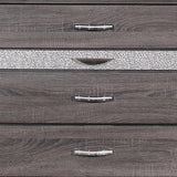 35" Grey Manufactured Wood Six Drawer Chest - Homeroots - Flyclothing LLC