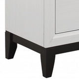58" White Solid Wood Six Drawer Double Dresser - Homeroots - Flyclothing LLC