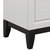 58" White Solid Wood Six Drawer Double Dresser - Homeroots - Flyclothing LLC