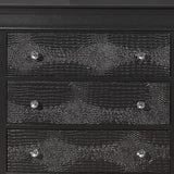 58" Metallic Grey Solid Wood Six Drawer Double Dresser - Homeroots - Flyclothing LLC