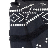 Blue and White Woven Cotton Striped Throw Blanket - Homeroots - Flyclothing LLC