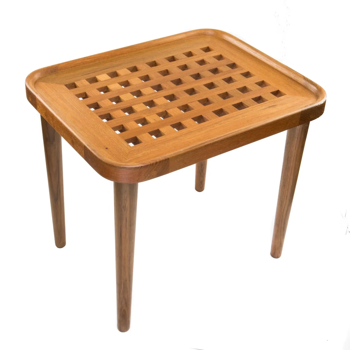 18" Brown Solid Wood Rectangular End Table - Homeroots - Flyclothing LLC