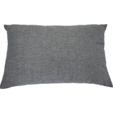 13" X 20" Grey And White Chandelier Zippered Polyester Throw Pillow - Homeroots