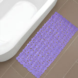 35" Purple Spa Pebbles Non Slip Bathtub Mat - Homeroots - Flyclothing LLC
