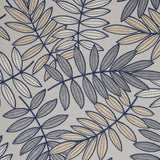 9' X 12' Ivory And Navy Floral Non Skid Indoor Outdoor Area Rug - Homeroots - Flyclothing LLC