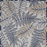 9' X 12' Ivory And Navy Floral Non Skid Indoor Outdoor Area Rug - Homeroots - Flyclothing LLC