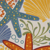 10' X 13' Orange Blue And Yellow Animal Print Non Skid Indoor Outdoor Area Rug - Homeroots - Flyclothing LLC