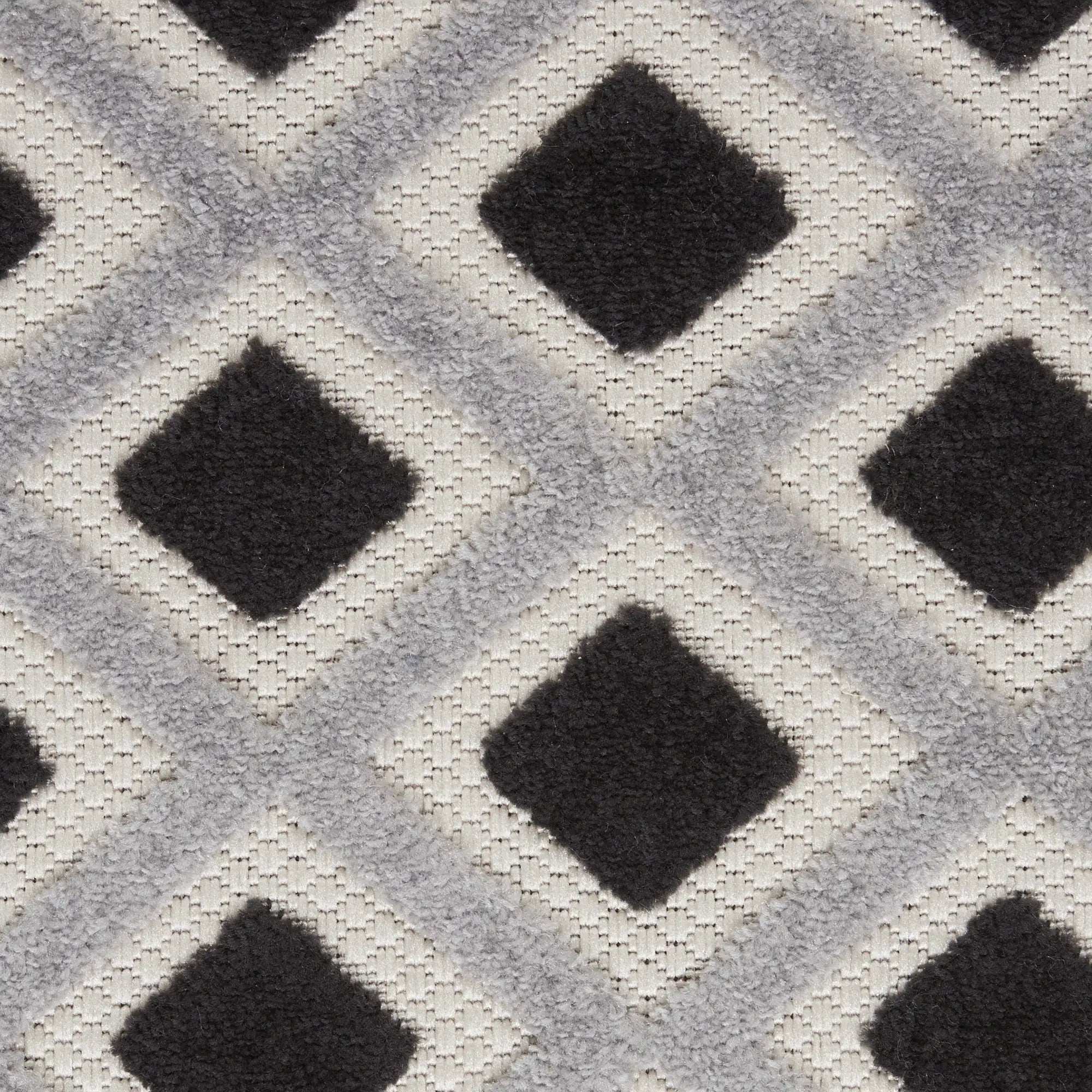 10' X 13' Black And White Gingham Non Skid Indoor Outdoor Area Rug - Homeroots - Flyclothing LLC