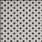 10' X 13' Black And White Gingham Non Skid Indoor Outdoor Area Rug - Homeroots - Flyclothing LLC