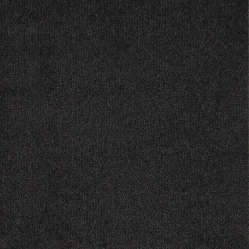 10' Black Non Skid Indoor Outdoor Runner Rug - Homeroots - Flyclothing LLC