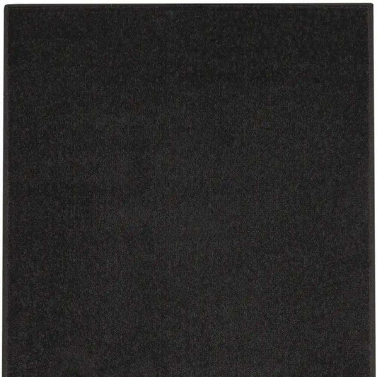 2' X 8' Black Non Skid Indoor Outdoor Runner Rug - Homeroots - Flyclothing LLC