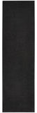 2' X 8' Black Non Skid Indoor Outdoor Runner Rug - Homeroots