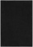 4' X 6' Black Stain Resistant Indoor Outdoor Area Rug