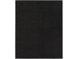 4' X 6' Black Stain Resistant Indoor Outdoor Area Rug - Homeroots