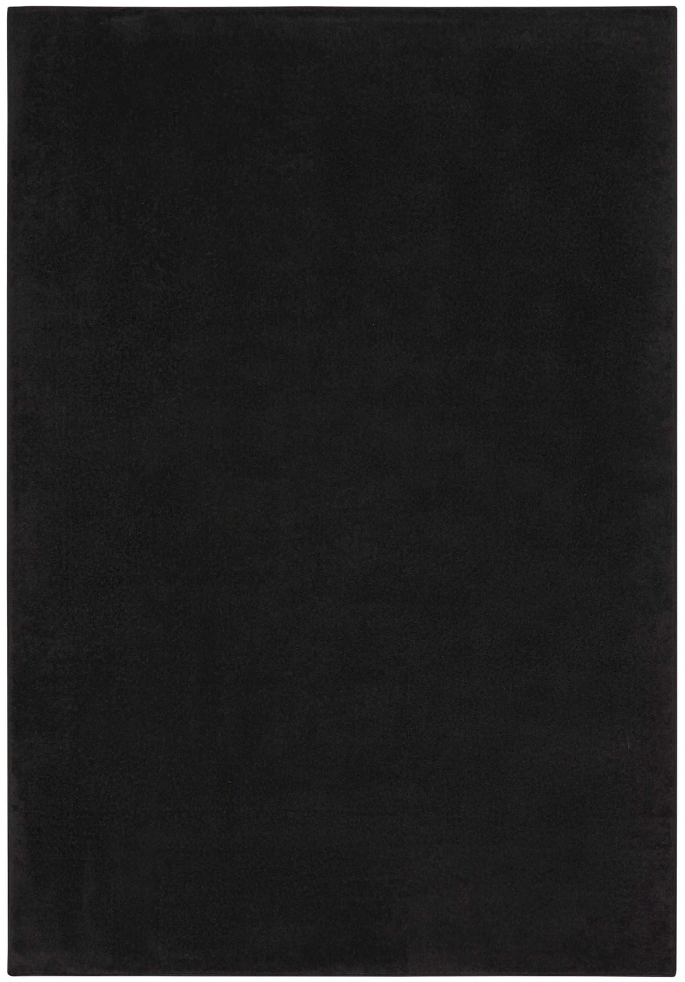 5' X 7' Black Stain Resistant Indoor Outdoor Area Rug - Homeroots - Flyclothing LLC
