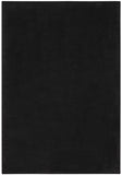 5' X 7' Black Stain Resistant Indoor Outdoor Area Rug - Homeroots